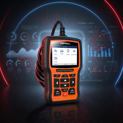 FOXWELL NT510 Elite – Пълна Автодиагностика с Всички Сервизни Функции - За 1 Марка По Избор