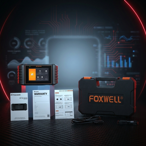 FOXWELL NT726 – Полупрофесионална Адиагностика за Всички Системи - 12+ Сервизни Функции