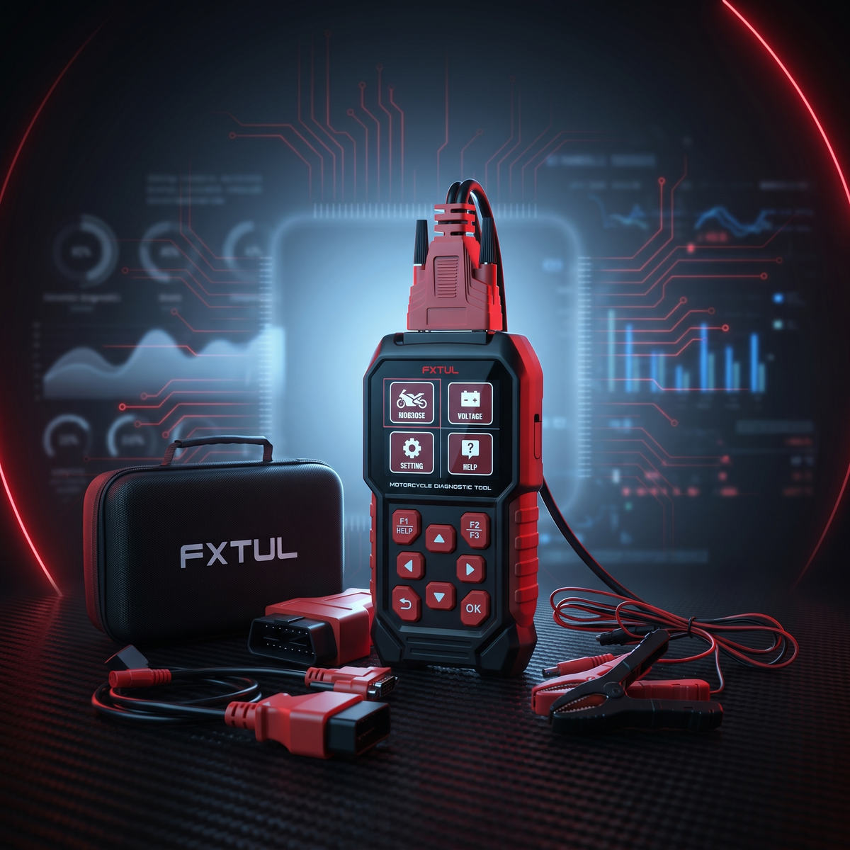 FXTUL M4 – Професионална диагностика за мотоциклети