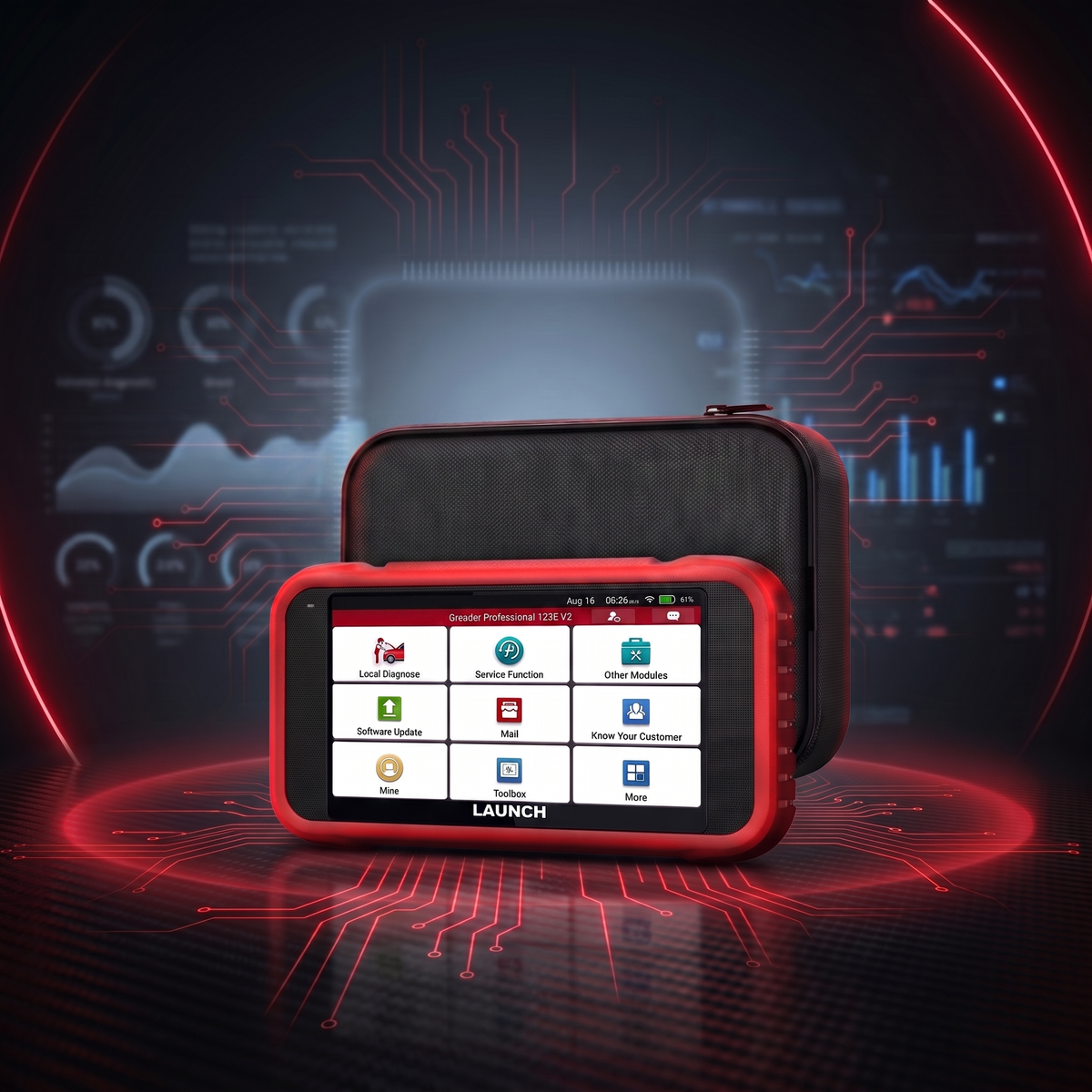 LAUNCH X431 CRP123E V3.0 – 7+ Сервизни Функции - Безплатни Ъпдейти