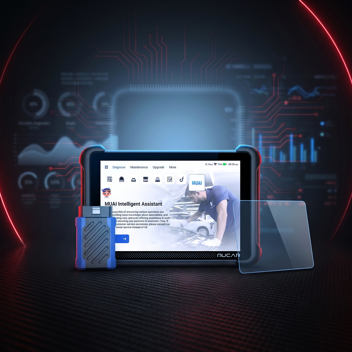 MUCAR 892BT AI - Професионален уред за Автодиагностика