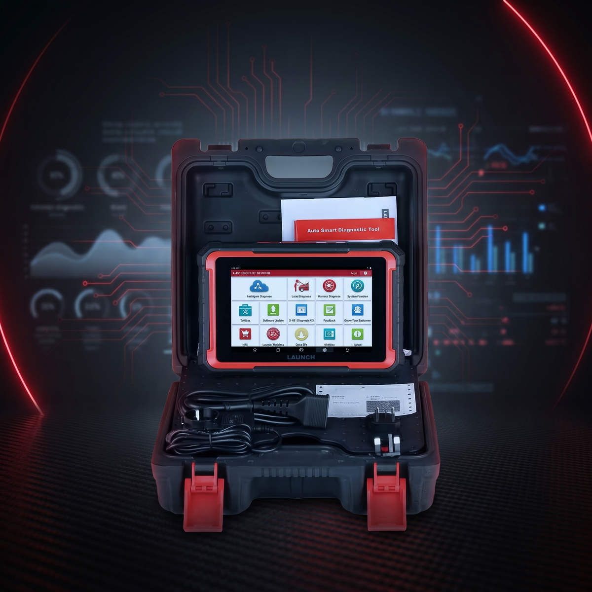 LAUNCH X-431 PRO Elite – Професионална Адиагностика - ECU Кодиране - 38+ сервизни функции - CAN FD и DoIP