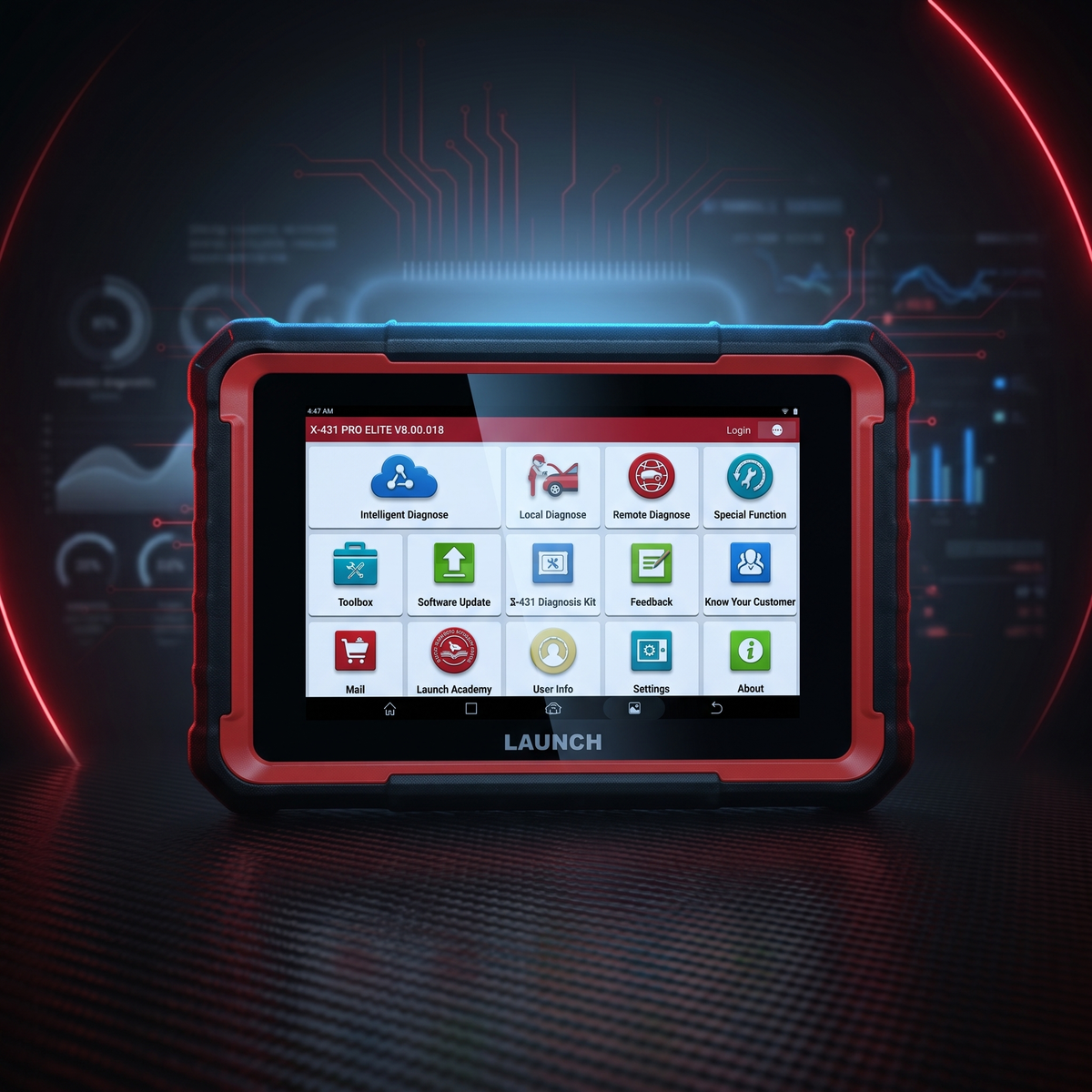 LAUNCH X-431 PRO Elite – Професионална Адиагностика - ECU Кодиране - 38+ сервизни функции - CAN FD и DoIP