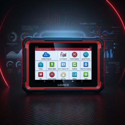 LAUNCH X-431 PRO Elite – Професионална Адиагностика - ECU Кодиране - 38+ сервизни функции - CAN FD и DoIP