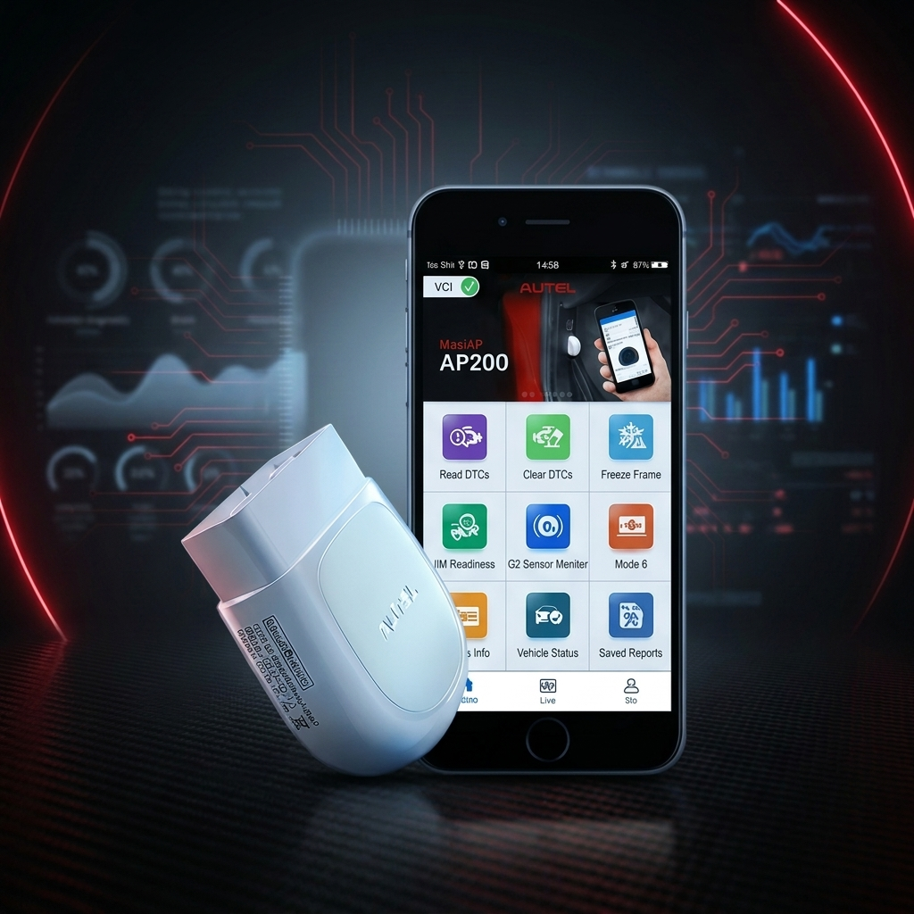 AUTEL Maxi AP200 - 19+ Сервизни Функции