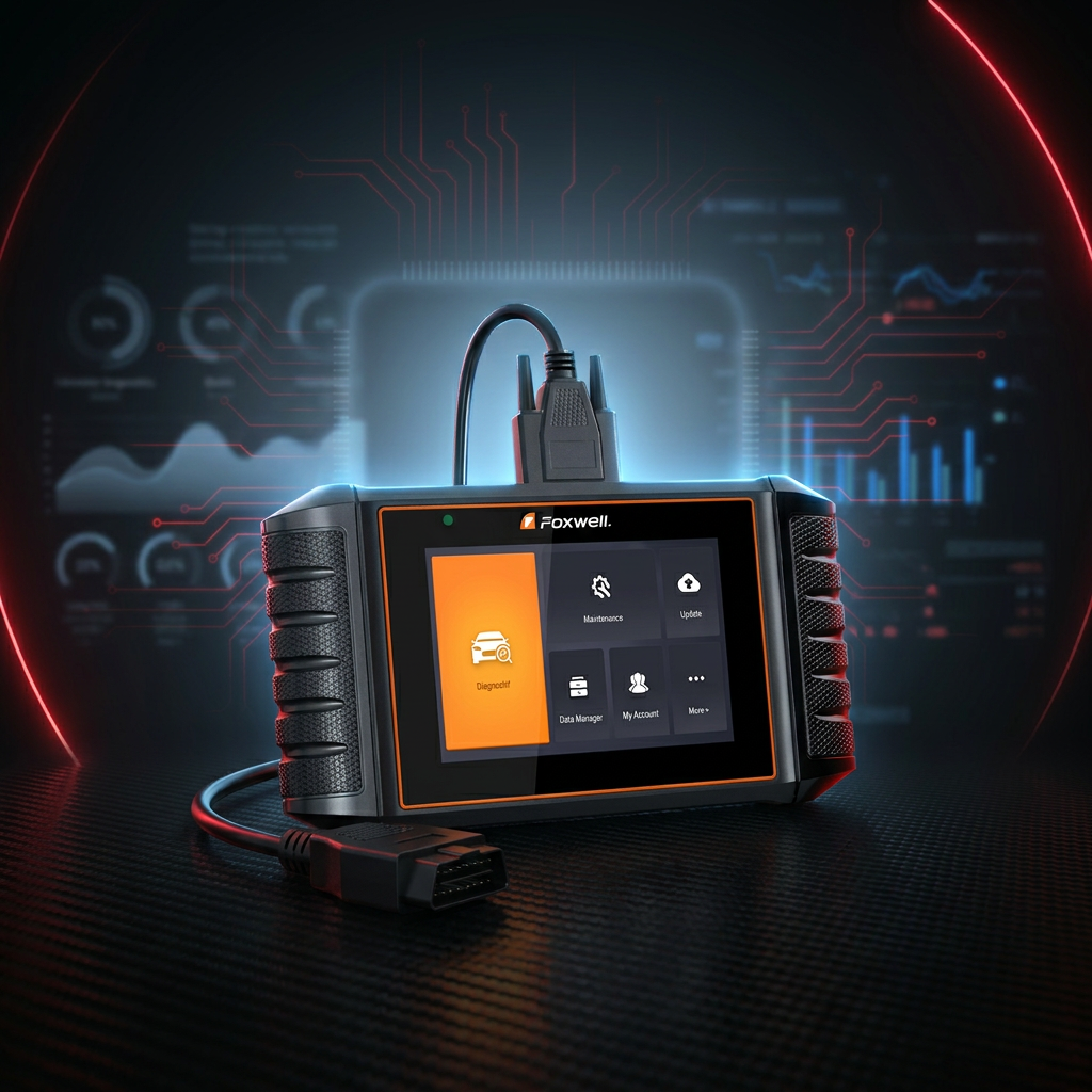FOXWELL NT726 – Полупрофесионална Адиагностика за Всички Системи - 12+ Сервизни Функции